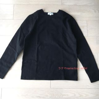 ハイク(HYKE)の限定値下！ハイク HYKE 長袖 ボートネックTシャツ カットソー 黒(カットソー(長袖/七分))