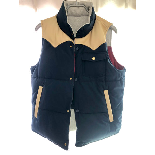 大得価得価 TOMMY HILFIGER - 美品 TOMMY ダウンベスト リバーシブルの