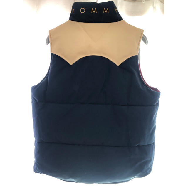 大得価得価 TOMMY HILFIGER - 美品 TOMMY ダウンベスト リバーシブルの