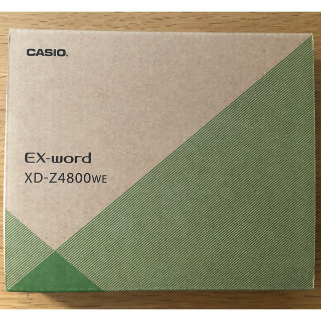 CASIO ホワイトの通販 by Nzffro2's shop｜カシオならラクマ - EX-word XD-Z4800 2022人気