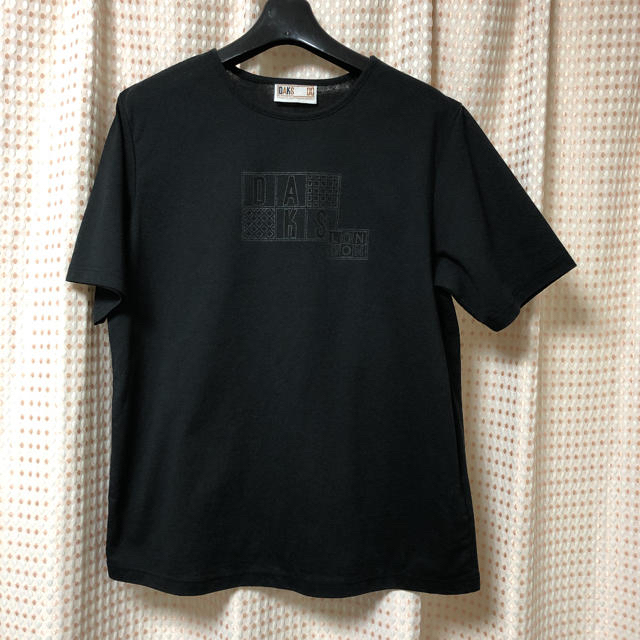 DAKS(ダックス)のDAKS   美品   黒   M〜 L   Tシャツ メンズのトップス(Tシャツ/カットソー(半袖/袖なし))の商品写真