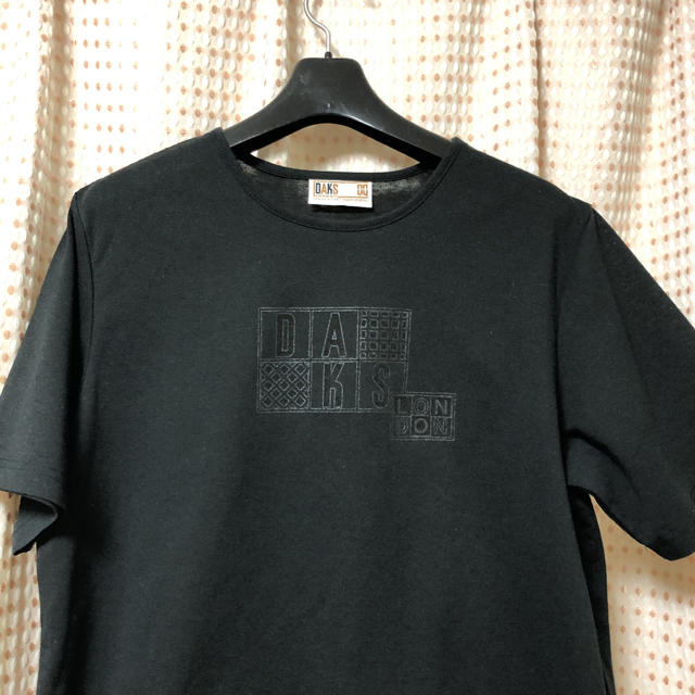 DAKS(ダックス)のDAKS   美品   黒   M〜 L   Tシャツ メンズのトップス(Tシャツ/カットソー(半袖/袖なし))の商品写真