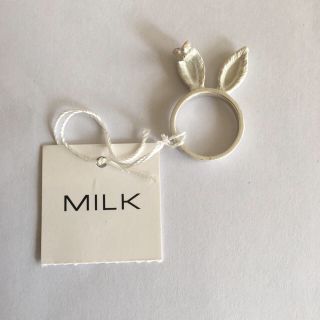 ミルク(MILK)のミルク うさぎのリング(リング(指輪))