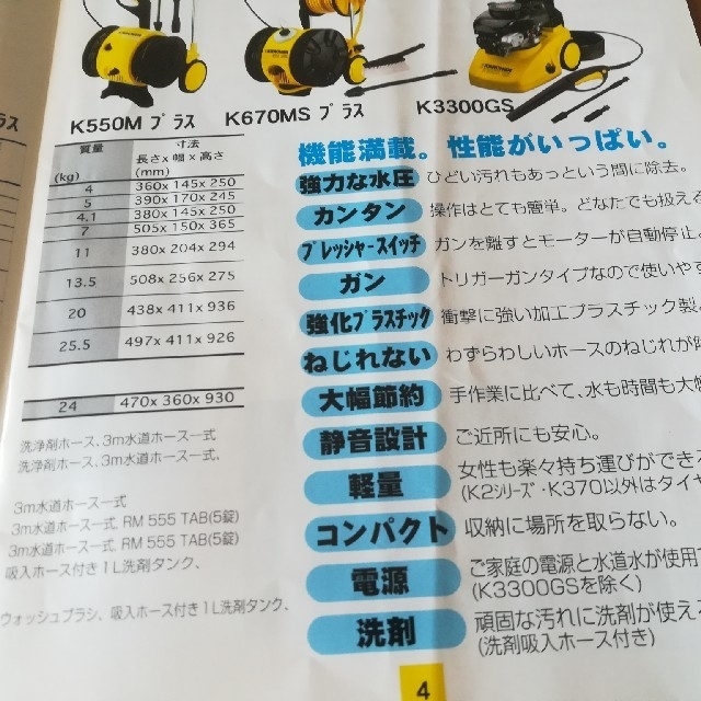 【lan様専用】ケルヒャーK205プラス スマホ/家電/カメラの生活家電(その他)の商品写真