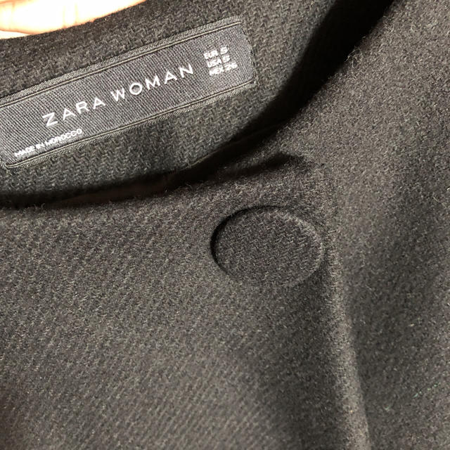 ZARA(ザラ)のdieter1973様専用  美品 ザラ ケープコート ショートコート  レディースのジャケット/アウター(ノーカラージャケット)の商品写真