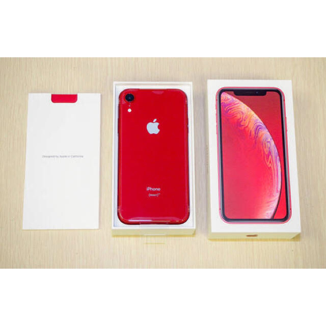 iPhone(アイフォーン)のiPhone XR 128GB SIMフリー  スマホ/家電/カメラのスマートフォン/携帯電話(スマートフォン本体)の商品写真