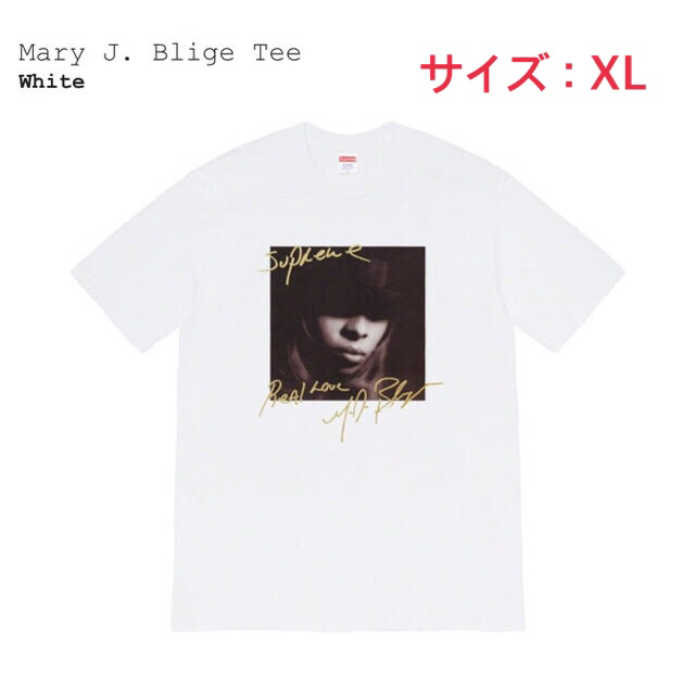Supreme®︎/Mary J . Blige Tee 【ホワイト】