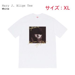シュプリーム(Supreme)のSupreme®︎/Mary J . Blige Tee 【ホワイト】(Tシャツ/カットソー(半袖/袖なし))