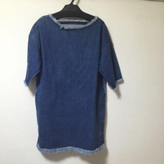 マウジー(moussy)のmoussy デニムワンピース(ミニワンピース)