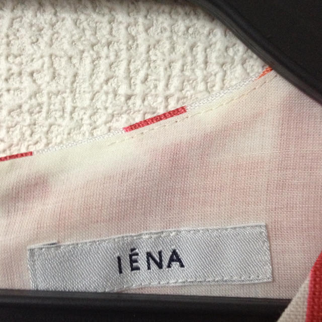 IENA(イエナ)のチェック半袖トップス レディースのトップス(シャツ/ブラウス(半袖/袖なし))の商品写真