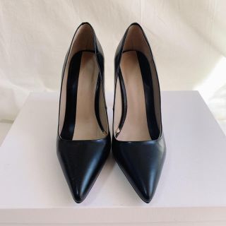 ザラ(ZARA)のZARAブラック10㎝ハイヒールパンプス(ハイヒール/パンプス)