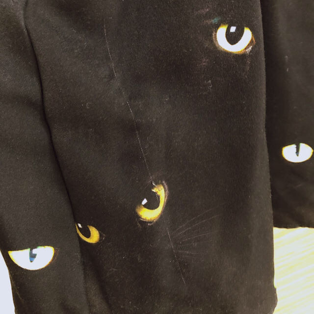 MILK(ミルク)のMILK BLACK CAT dress 猫 ワンピース レディースのワンピース(ひざ丈ワンピース)の商品写真