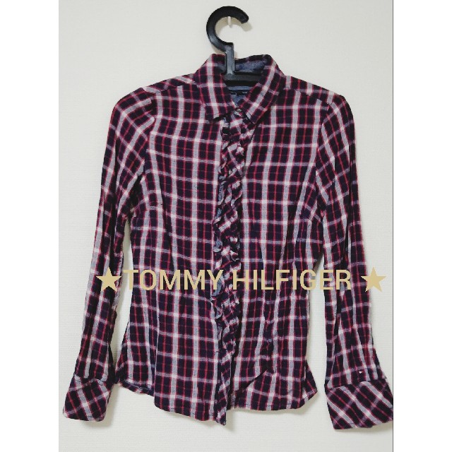 TOMMY HILFIGER(トミーヒルフィガー)のTOMMY HILFIGER シャツ レディースのトップス(シャツ/ブラウス(長袖/七分))の商品写真