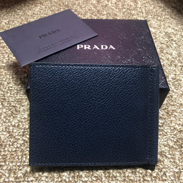 PRADA(プラダ)のプラダ 新品 マネークリップ型財布 メンズのファッション小物(マネークリップ)の商品写真