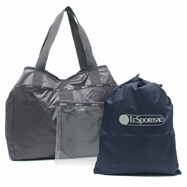 LeSportsac - ☆美品☆レスポ  エッセンシャル GYM TOTE BAG シャドウ C