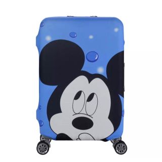 ディズニー(Disney)の再入荷 SALE スーツケースカバー ブルーミッキーS(スーツケース/キャリーバッグ)