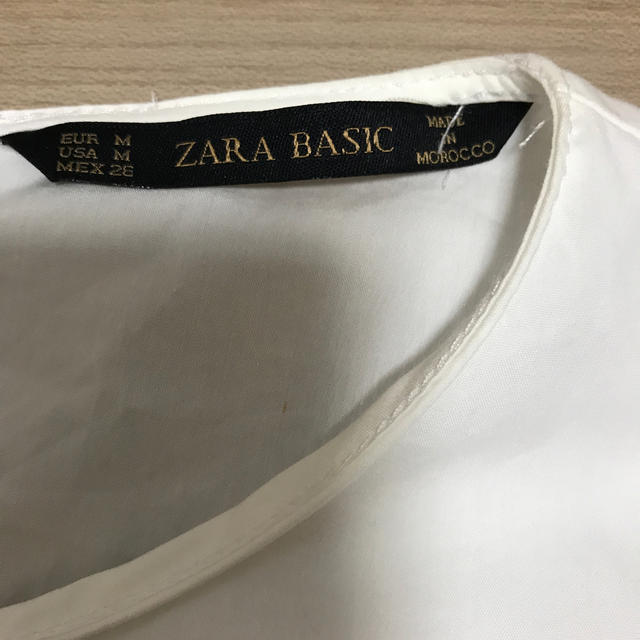 ZARA(ザラ)のザラ ノースリーブトップス レディースのトップス(カットソー(半袖/袖なし))の商品写真