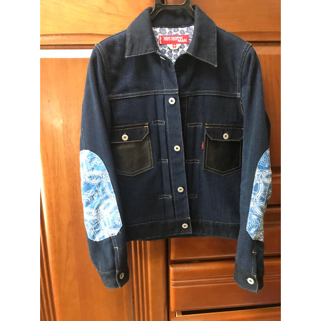 JUNYA WATANABE COMME des GARCONS(ジュンヤワタナベコムデギャルソン)の15SS JUNYA WATANABE MAN デニムジャケット GARCONS メンズのジャケット/アウター(Gジャン/デニムジャケット)の商品写真