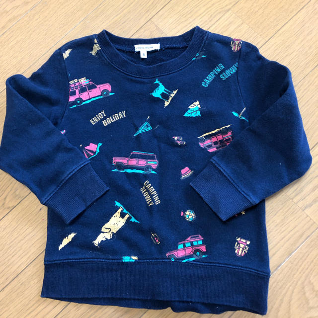 GLOBAL WORK(グローバルワーク)のトレーナー４枚セット 100センチくらい キッズ/ベビー/マタニティのキッズ服男の子用(90cm~)(Tシャツ/カットソー)の商品写真