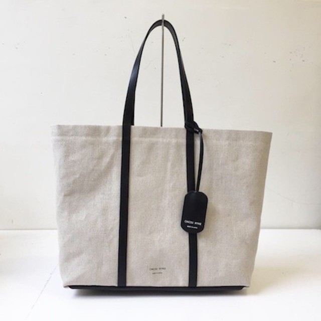 トートバッグCHACOLI×HYKE　チャコリ×ハイク　LINEN TOTE BAGS