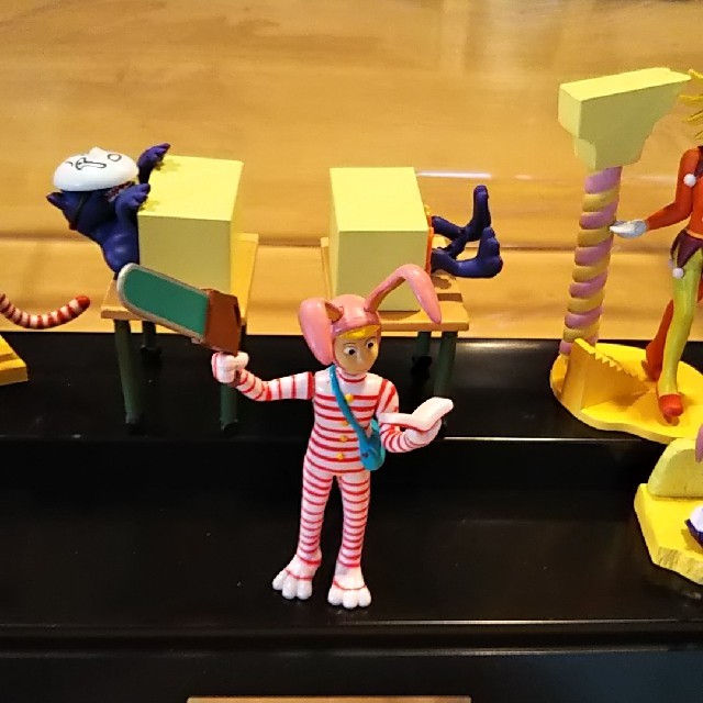 ポピーザぱフォーマーのフィギュアセット 全6体 ケース付きの ポピーザぱフォーマーのフィギュアセット 全6体 ケース付きの