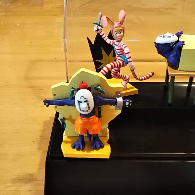 ポピーザぱフォーマーのフィギュアセット 全6体 ケース付きの ポピーザぱフォーマーのフィギュアセット 全6体 ケース付きの