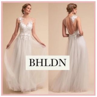 タダシショウジ(TADASHI SHOJI)の【まだまだ綺麗に着れます】 BHLDN ドレス(ウェディングドレス)