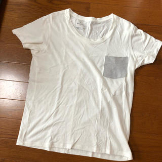 ステュディオス(STUDIOUS)のSTUDIOUS  レザーポケット Tシャツ(Tシャツ/カットソー(半袖/袖なし))