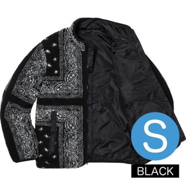 Supreme(シュプリーム)のSupreme Reversible Bandana Fleece Jacket メンズのジャケット/アウター(ナイロンジャケット)の商品写真