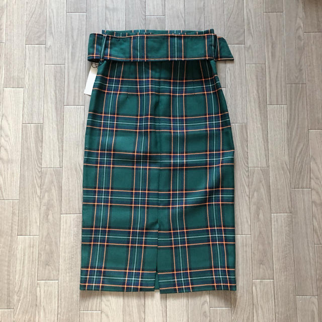 ZARA(ザラ)のZARA チェック柄 ペンシルスカート 専用＊ レディースのスカート(ロングスカート)の商品写真