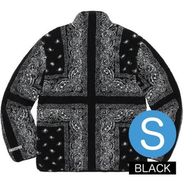 Supreme(シュプリーム)のSupreme Reversible Bandana Fleece Jacket メンズのジャケット/アウター(ナイロンジャケット)の商品写真