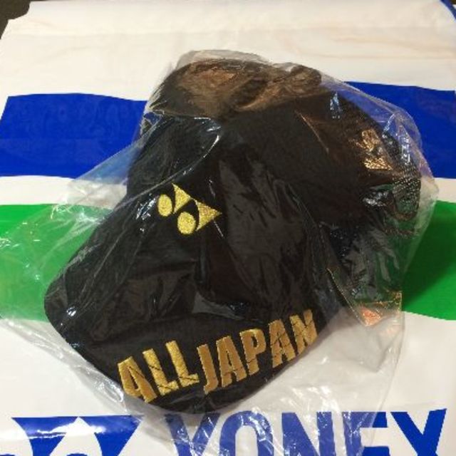 YONEX - 2018年 インターハイ限定 ALLJAPAN キャップ 会場限定 ブラック