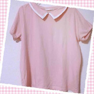 レトロガール(RETRO GIRL)のピンク RETRO GIRL カットソー(Tシャツ(半袖/袖なし))