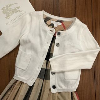 オンライン販売済み バーバリー チルドレン カーディガン トップス ...