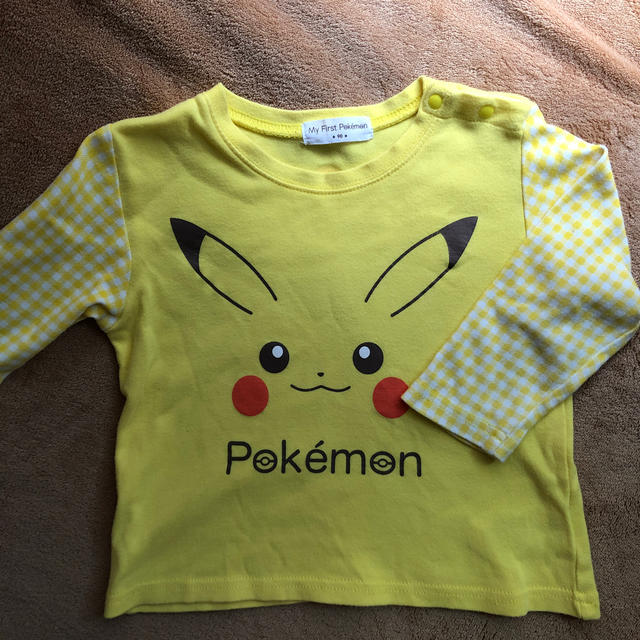 ポケモン(ポケモン)のポケモン パジャマ 90 長袖 キッズ/ベビー/マタニティのキッズ服男の子用(90cm~)(パジャマ)の商品写真