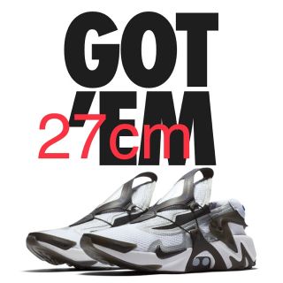 ナイキ(NIKE)のNike adapt huaraches アダプト ハラチ 27cm(スニーカー)