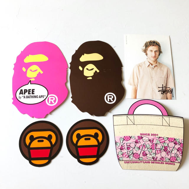 A BATHING APE(アベイシングエイプ)の【レア】APE★ショップカード エンタメ/ホビーのコレクション(その他)の商品写真