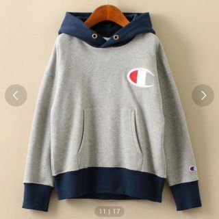 チャンピオン(Champion)の【未使用】champion BIG-Cフーディー(Tシャツ/カットソー)