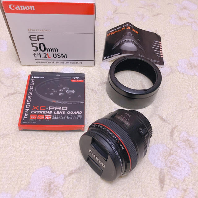 安心売買Canon - Canon キャノン Lレンズ 50mm f1.2L USMの通販 by