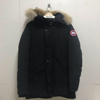 カナダグース(CANADA GOOSE)のカナダグースジャスパー Mサイズ ブラック(ダウンジャケット)