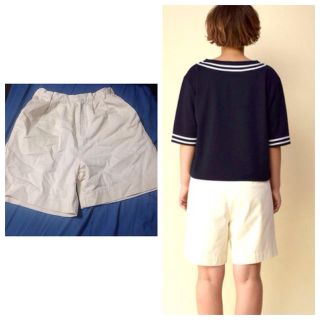 ダブルクローゼット(w closet)のコットンハーフパンツ(ショートパンツ)