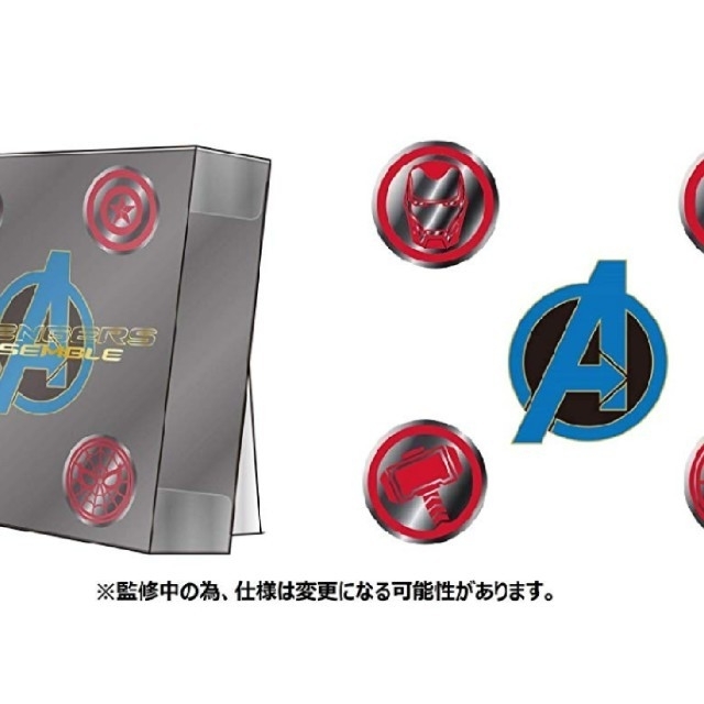 【即日発送】アベンジャーズ エンドゲーム プレミアムBOX 限定ピンバッチ