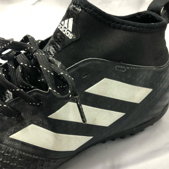 adidas(アディダス)のadidasエース17.3プライムメッシュTFブラック28.0㎝美品 スポーツ/アウトドアのサッカー/フットサル(シューズ)の商品写真