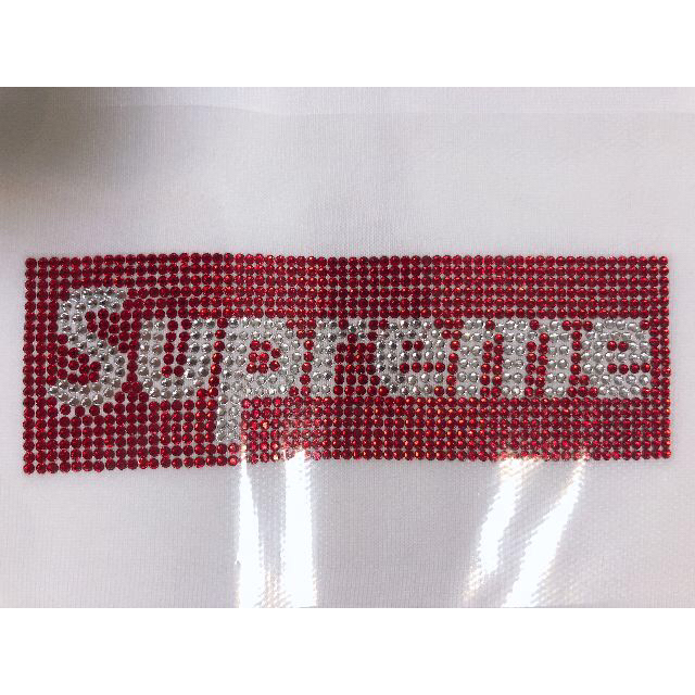 25周年記念19SS SUPREME SWAROVSKI Box Logo T