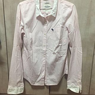 アバクロンビーアンドフィッチ(Abercrombie&Fitch)のアバクロのピンクシャツ(シャツ/ブラウス(長袖/七分))