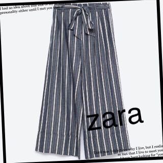 ザラ(ZARA)のzara ガウチョパンツ(バギーパンツ)