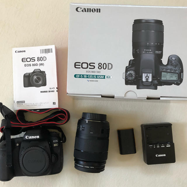 カメラCanon EOS 80D レンズセット