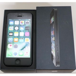 アイフォーン(iPhone)のiPhone 5 Black 64 GB Softbank(スマートフォン本体)