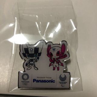 パナソニック(Panasonic)のミライトワ、ソメイティ 東京2020 オリンピックピンバッチ(ノベルティグッズ)