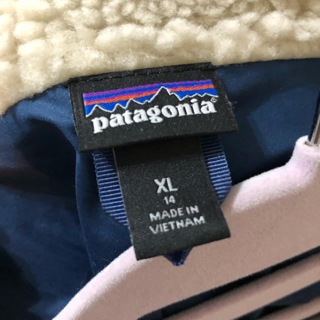 patagonia(パタゴニア)のパタゴニア レトロX キッズXL パープル レディースのジャケット/アウター(ブルゾン)の商品写真